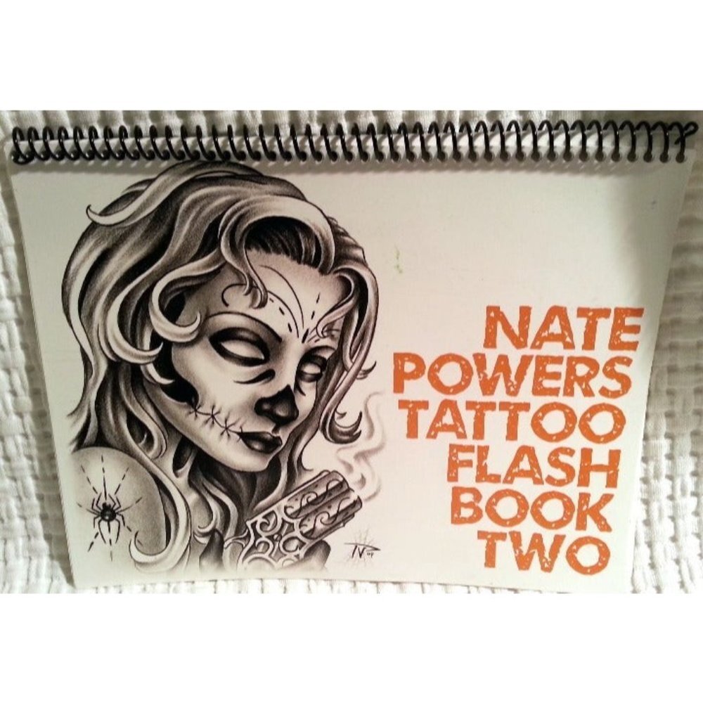 Nate Powers Tattoo Flash Book Volume 2